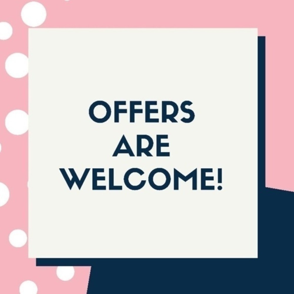 Offer are‎ Welcome!!